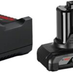 Bosch Professional 12V System Akku Starter-Set: 2x GBA 12V 6.0Ah Akku + Schnellladegerät GAL 12V-40