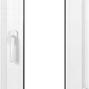 Kellerfenster Fenster Kunststofffenster Weiß Breite x Höhe 50 x 80 cm (500 x 800 mm) 2-fach (32 mm) Dreh Kipp DIN Rechts - Premium - Alle Größen