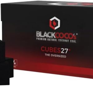 Shishakohle | BLACKCOCO - Naturkohle - 1kg - 27 mm