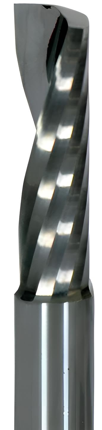 VHM Alufräser, Einzahnfräser Z=1, poliert, Ø 1-12 mm langer Einschneider, Fräser, Schaftfräser (4,0 x 22 x 54 - d2=4 mm)