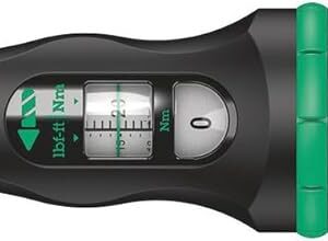 Wera 05075604001 Click-Torque A 5 Drehmomentschlüssel mit Umschaltknarre, 1/4" Vierkant, 2.5-25 Nm