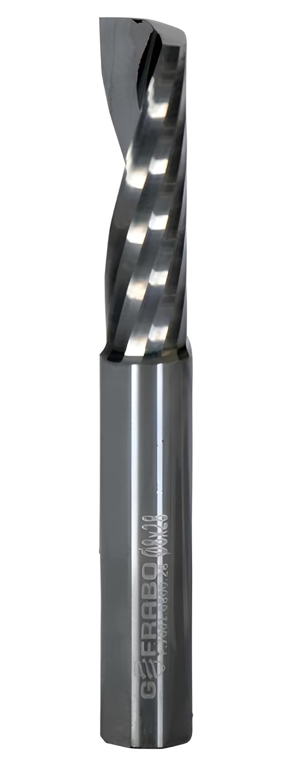 VHM Alufräser, Einzahnfräser Z=1, poliert, Ø 1-12 mm langer Einschneider, Fräser, Schaftfräser (4,0 x 22 x 54 - d2=4 mm) – Bild 4