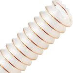 PURTON-SL 50mm (2 Zoll), Meterware - Superleichter Absaugschlauch für Absauganlage, antistatisch + schwerentflammbar Holz BG