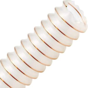 PURTON-SL 50mm (2 Zoll), Meterware - Superleichter Absaugschlauch für Absauganlage, antistatisch + schwerentflammbar Holz BG