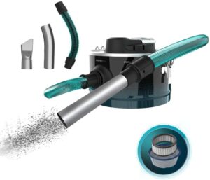 Cecotec Kompakter Aschesauger 10L Conga Ash 2000 Home. 800W Leistung, Saugkraft 14kPa, Metallbeschichteter Schlauch, Metallgitterfilter, 38mm Düse