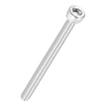 50 Stück Zylinderschrauben mit Innensechskant - [M3-0,5 x 40mm] Schrauben Edelstahl 304 Vollgewinde Innensechskantschraube Befestigung Ersatz für Elektromotor Lüfter Auto