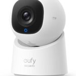 eufy Indoor Cam C220, 2K Überwachungskamera Innen, 360° Schwenk-/Neigefunktion, Indoor-Kamera mit WLAN, KI für Menschen/Bewegungen, Ideal als Babyphone/Haustierkamera/Sicherheit Zuhause