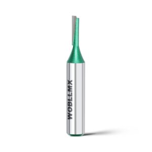 8mm Schaft Bündigfräser,Ø5mm Arbeitslänge 20mm,Hartmetall Klinge Handlich,langlebig und scharf für CNC Schaftfräser für Dichteplatte Massivholz