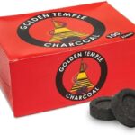 LivuX Räucherkohle 100 Tabs 33 mm – Schnellzündende Kohletabletten 10 Rollen (je 10 Stück) für Räuchern, Harze, Kräutern & Weihrauch, ideal zum Verbrennen von Räucherwerk gleichmäßig glühend 1202