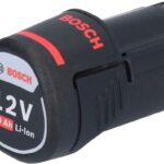 Bosch Professional 12V System Akku GBA 12V 2.0Ah (im Karton), Schwarz