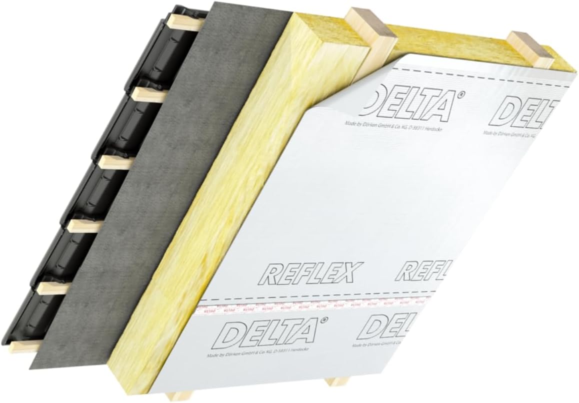 DELTA ENERGIESPARENDE LUFT- UND DAMPFSPERRE DELTA REFLEX (75 m2)