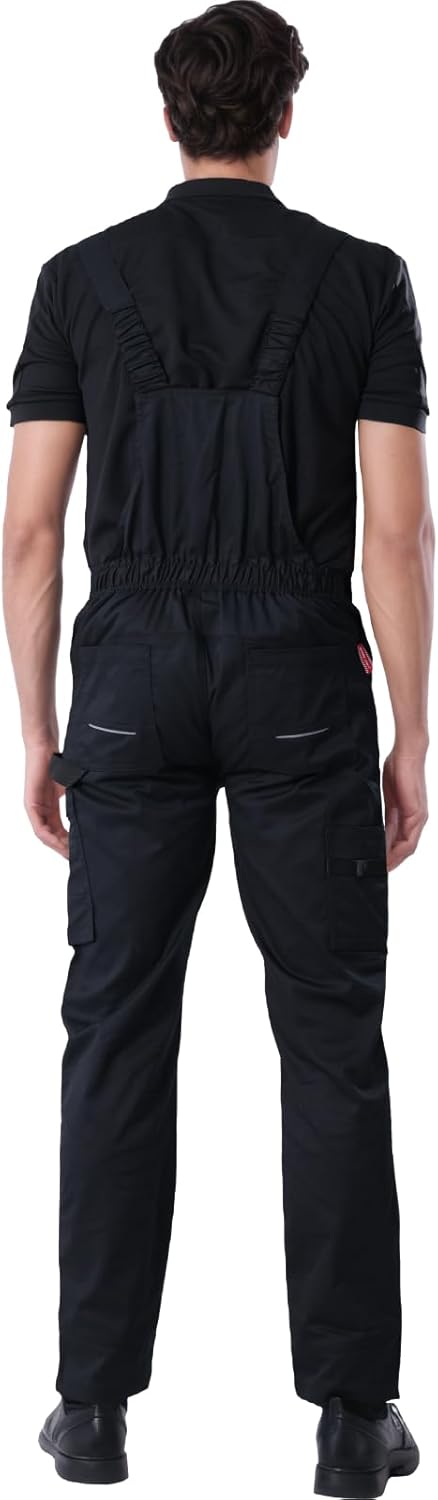 WORK IDEA Herren Stretch-Arbeitslatzhose mit zahlreichen Taschen und Werkzeugtaschen – Bild 4
