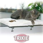 TRIXIE Liegeplatte für Fensterbänke - lichtgrau 51 × 36 cm