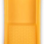 Hardy Working Tools 1x Farbwannen, Farbschale Breite 16cm, Länge 30cm, Lackierwanne für Wandfarbe, Malerzubehör, Kunststoff, gelb, A0146-220130