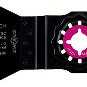 Bosch Home and Garden Schaber starr für Multifunktionswerkzeuge Starlock (ATZ 52 SC), Schwarz, 26 x 52 mm, 2609256954