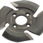 Flury Harzgallenfräser 100x8x22mm Z=4 für Fräsen von Lamello Mafell Bosch 901060