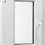 Kunststoff Fenster Dreh/Kipp 40 cm x 60 cm Anschlagrichtung Links inklusive Fenstergriff