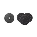 Fein Schleifset (runde Form, Aufnahme Starlock Plus, gelochte Ausführung, 1x Schleifteller, Je 2X Schleifblätter Korn 60, 80, 180) 63806195210