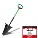 Hammersmith RayzerShovel - Das Original aus dem TV - Spaten mit Wurzelsäge für Harte, steinige Böden - Breite Trittkante – Gartenspaten – Gärtnerspaten