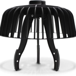 Laubfangkorb Kiesfangkorb mit Drehmechanik - Gegen Rohrverstopfungen - Individuell einstellbar von 70-200mm - Ablauf-Schutz für Flachdach und Garage