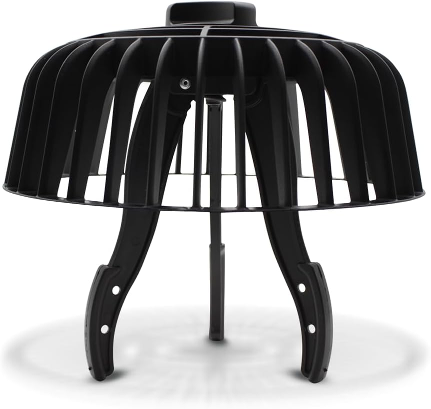 Laubfangkorb Kiesfangkorb mit Drehmechanik - Gegen Rohrverstopfungen - Individuell einstellbar von 70-200mm - Ablauf-Schutz für Flachdach und Garage