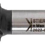 STIER Gipskartonfräser D14,3 mm 45 Grad S8 mm HW