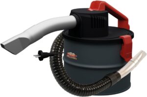 Mauk® Pelletofen Kamin & BBQ Holzkohle Aschesauger & Grillgebläse Feuerbalg - 4 Liter Nass/Trocken Handsauger mit HEPA-Filter und 600 Watt Motorleistung