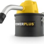 POWERPLUS Power Plus elektrischer Aschesauger POWX3004-600W kompakter Aschestaubsauger für Kamin, Ofen - Asche Sauger 4l Tank - max. 40°