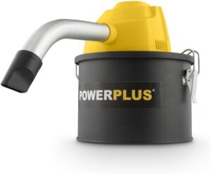 POWERPLUS Power Plus elektrischer Aschesauger POWX3004-600W kompakter Aschestaubsauger für Kamin, Ofen - Asche Sauger 4l Tank - max. 40°