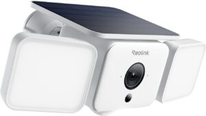 Reolink Solar Floodlight Cam – 2K WLAN-Überwachungskamera mit 1000 lm Flutlicht