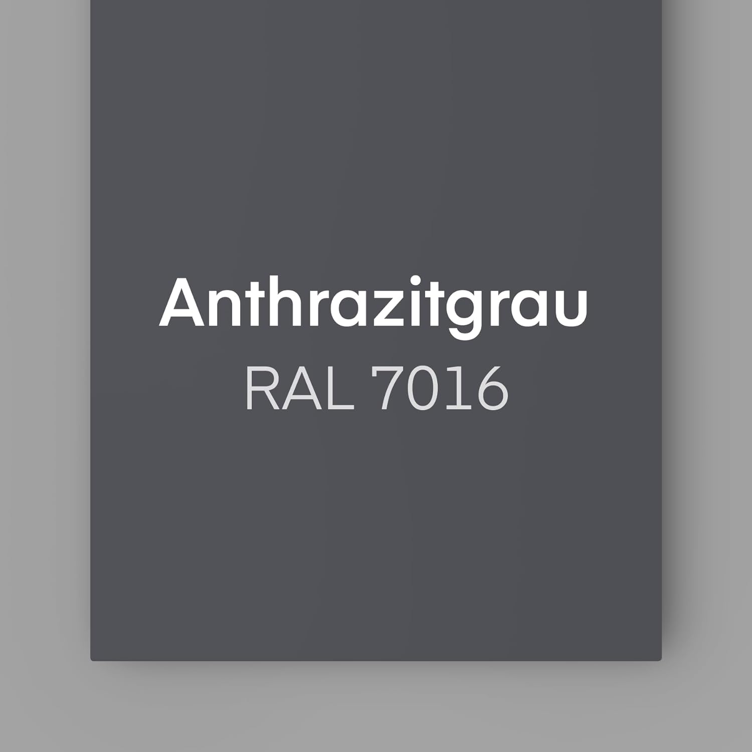 Grundmann Acryllack ACL 100 - Grau 0,7 Kg - 4in1 Lack inkl. Grundierung - Innen und Außen - Für Holz, Metall, Stein & Kunststoff - Anthrazit-Grau RAL 7016 – Bild 2