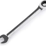 Egofine 13mm Ratschenkombinationsschlüssel, metrisch, industrielle Qualität, Getriebeschlüssel mit 12-Punkt-Design, 72-Zahn-Ratsche, Chrom-Vanadium-Stahl