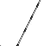 Walensee Garten Rechen, 165cm Metall Rechen , Harke mit 17 Stahlzinken, mit Edelstahlgriff, zum Lockern von Boden und Nivellieren von Rasen,Laubbesen,Rasenrechen, Heurechen für Rasen und Blätter