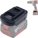 BS18EIN für Bosch auf für Einhell Akku-Adapter, Batterieadapter für Bosch Professional 18V System Akku BAT609 BAT612 für Einhell 18V Elektrowerkzeuge (Keine Batterie)