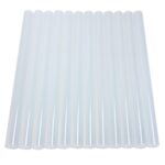 12 Stück Heißklebesticks 11mm x 150mm Transparente Heißklebestifte für Heißklebepistole