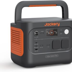 Jackery Explorer 1000 v2 Tragbare Powerstation,1070Wh LiFePO4 Solargenerator,1500W AC/100W USB-C Ausgang, 1 Std. Schnellladung, LFP Powerstation für Outdoor Camping, Wohnmobil, Notfall