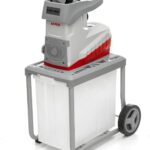 IKRA Elektro Gartenhäcksler ILWH 3000, leise robust wartungsarm, starke 3.000W, Aststärke bis 45mm, Blauer Engel