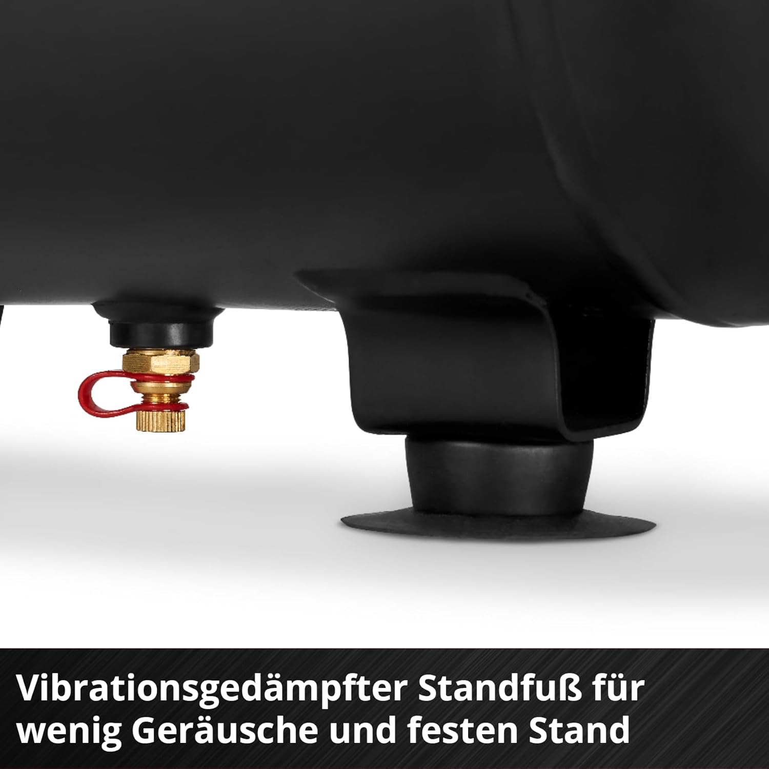 Einhell Kompressor TC-AC 190/24/8 I OF (1100 Watt, max. 8 bar, 24-Liter-Tank, 190 l/min Ansaugleistung, ölfrei, wartungsarm, Manometer, Druckminderer, inkl. Druckluftset) – Bild 4