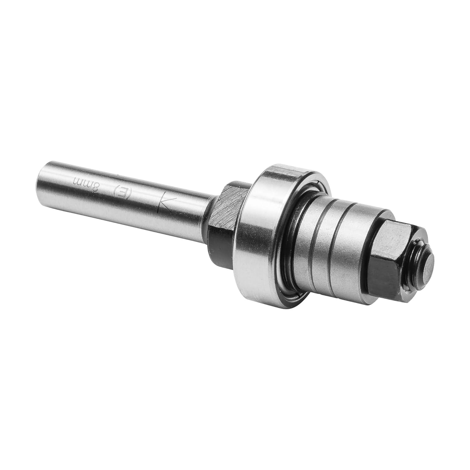 ENT 14005 Aufnahmedorn Schaft (S) 8 mm, Durchmesser (D) 8 mm, NL 13 mm, SL 34,5 mm, GL 68 mm, mit Kugellager – Bild 5