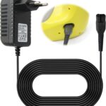 Ladegerät 5.5V Kompatibel mit WV1 WV2 WV50 WV5, Netzteil für Fensterreiniger 5V 600mA 1,5m Kabel, Sicheres Ersatzkabel für Akku Fenstersauger Fensterputzer