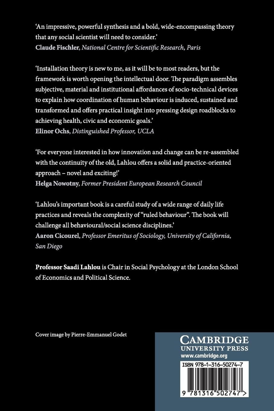 Installation Theory: The Societal Construction and Regulation of Behaviour – Bild 2