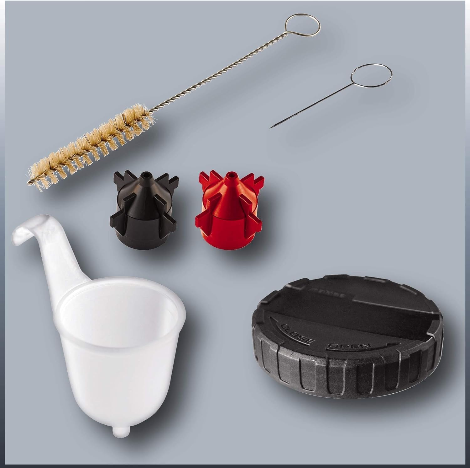 Einhell elektrisches Farbsprühsystem TC-SY 500 P (500 W, für kleine und mittelgroße Arbeitsflächen für Lacke und Lasuren, Farbmengenregulierung) – Bild 2