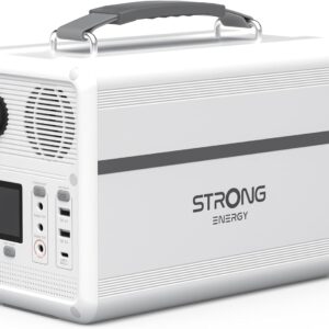 STRONG P800 Tragbare Powerstation, 691,2Wh LFP-Akku, 800W Peak Solar Generator, Solar/DC/Auto-Ladung, MPPT Tech, BMS Schutz, QC3.0+PD100W für Camping, Reisen & Notfälle