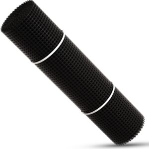 Florade® Premium Maulwurfgitter | Schwarz | 330g/m² | Effektiver Schutz für den Garten | Robust, langlebig, leicht anzuwenden | Maulwurfshügel verhindern