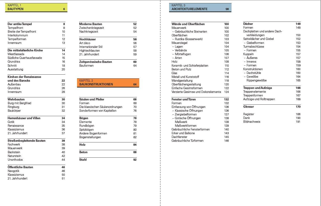 Architektur – das Bildwörterbuch: Die wichtigsten Begriffe, Bautypen und Bauelemente. Aktualisierte und erweiterte Neuausgabe – Bild 2