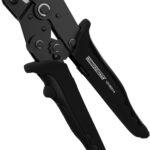 WEICON TOOLS Crimpzange MC4,Zange für Solarstecker 2,5/4 / 6 mm², Solar-Crimpzange, schwarz