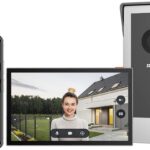 EZVIZ Video-Türsprechanlage, WiFi Türklingel mit 7" Farb-Touchscreen, 1080p Nachtsicht und Zwei-Wege-Audio, Gegensprechanlage mit Fernentriegelung, Dualband-WLAN, schlankes Design, CP5