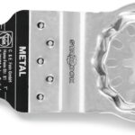 FEIN E-Cut Carbide Pro Sägeblatt , Ve. 3 St., Breite 32 mm, Länge 40 mm, Aufnahme Starlock, TiN-beschichtetes Hartmetall-Tauchsägeblatt mit extrem hoher Verschleißfestigkeit.