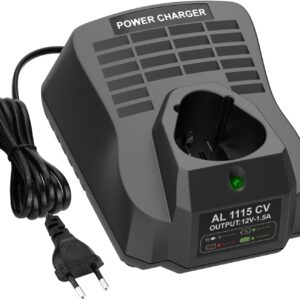 Ersatzladegerät für Bosch Ladegerät 12V AL1115CV Kompatibel mit Bosch 10.8V-12V BAT411 BAT412 BAT413 BAT414