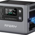 AFERIY 2800W Tragbare Powerstation, 2048Wh LiFePO4 In 1,5h Schnellladbar, 13 Ausgänge, Reine Sinuswelle 230V, USV, Erweiterbar Auf 4096Wh, Solar Generator Für Camping/Home-Office 2025 Neue